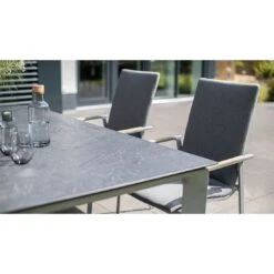 Kettler Gartentisch-Platte HPL 95x95 Cm Jura Anthrazit -Kettler kettler jura hpl tischplatte 95x95 cm 1356248 3