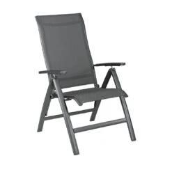Kettler Legato Curve Klappsessel Aluminium/Textilene Anthrazit 14 Kettler Legato Curve Klappsessel Aluminium/Textilene Anthrazit -Kettler kettler legato curve multipositionssessel aluminium textilen 1
