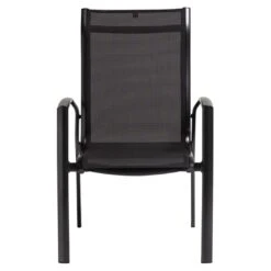 Kettler Legato Curve Stapelsessel Aluminium/Textilene Anthrazit 9 Kettler Legato Curve Stapelsessel Aluminium/Textilene Anthrazit -Kettler kettler legato curve stapelsessel aluminium textilen 2