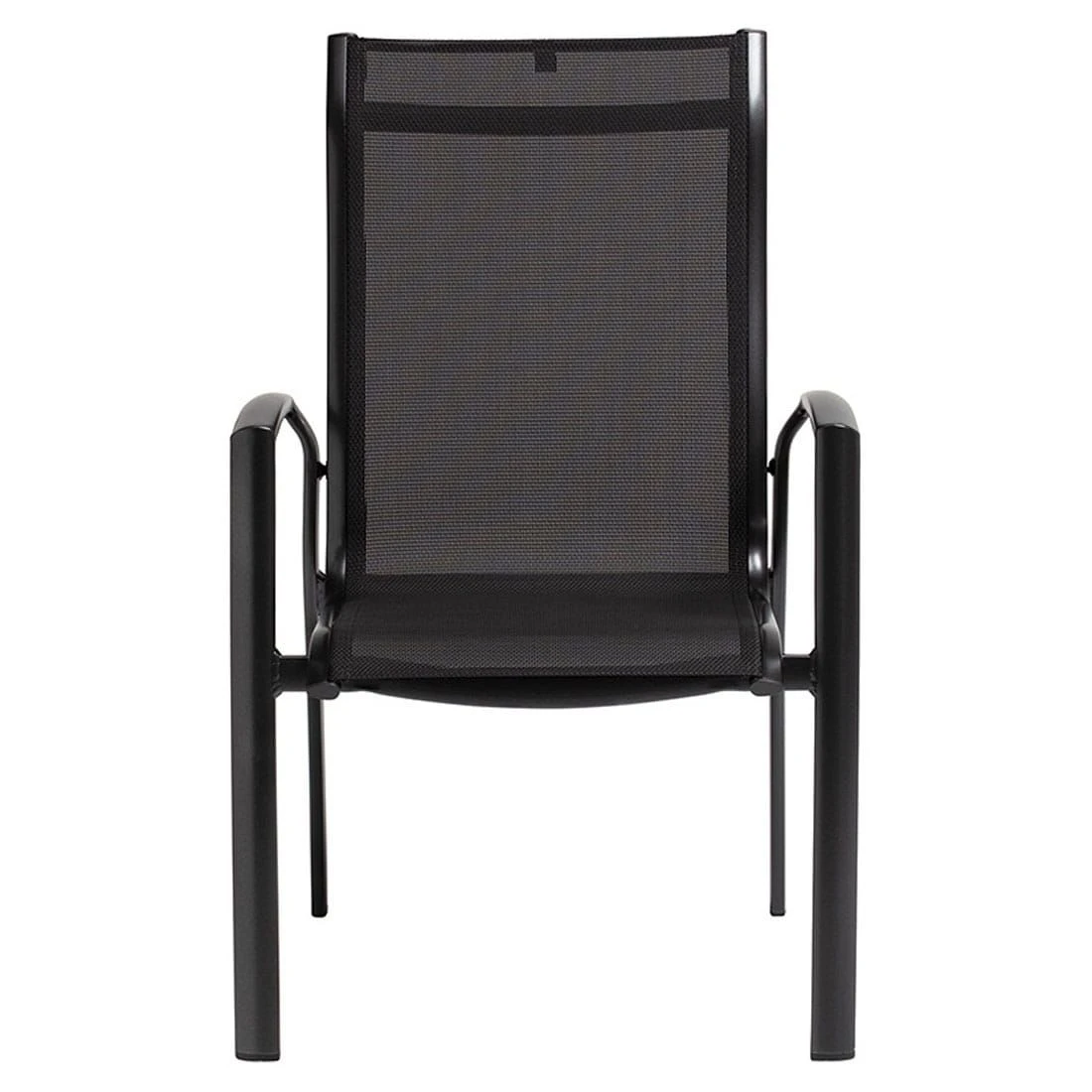 Kettler Legato Curve Stapelsessel Aluminium/Textilene Anthrazit 3 Kettler Legato Curve Stapelsessel Aluminium/Textilene Anthrazit – Bild 3