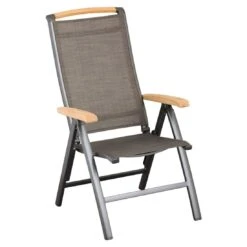 Kettler Memphis Gartenmöbel-Set 5-tlg. Tisch 160x90cm Anthrazit/Bronze -Kettler kettler memphis gartenmoebel set 5 tlg tisch 160x90cm 1494650 2