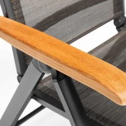 Kettler Memphis Gartenmöbel-Set 5-tlg. Tisch 160x90cm Anthrazit/Bronze -Kettler kettler memphis gartenmoebel set 5 tlg tisch 160x90cm 1494650 5