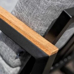 Kettler Ocean Skid Dininglounge 7-tlg. Aluminium/Olefin Anthrazit/Hellgrau Meliert -Kettler kettler ocean skid dininglounge 7 tlg aluminium olefin 1351364 10