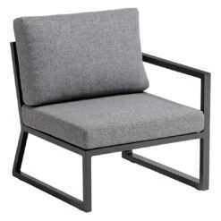 Kettler Ocean Skid Dininglounge 7-tlg. Aluminium/Olefin Anthrazit/Hellgrau Meliert -Kettler kettler ocean skid dininglounge 7 tlg aluminium olefin 1351364 5