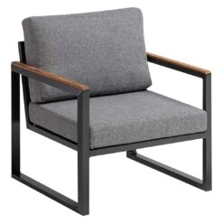 Kettler Ocean Skid Dininglounge 8-tlg. Aluminium/Olefin Anthrazit/Hellgrau Meliert -Kettler kettler ocean skid dininglounge 8 tlg aluminium olefin 1351353 6