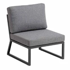 Kettler Ocean Skid Dininglounge 9-tlg. Aluminium/Olefin Anthrazit/Hellgrau -Kettler kettler ocean skid dininglounge 8 tlg anthrazit hellgrau 1309905 3