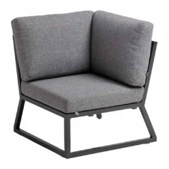 Kettler Ocean Skid Dininglounge 9-tlg. Aluminium/Olefin Anthrazit/Hellgrau -Kettler kettler ocean skid dininglounge 8 tlg anthrazit hellgrau 1309905 4