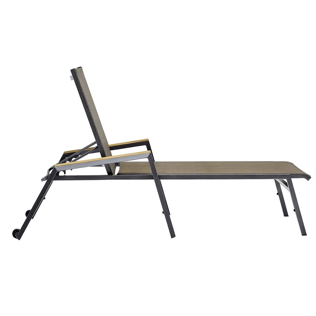 Kettler Ocean Skid Gartenliege Aluminium/Outdoorgewebe Anthrazit/Bronze 5 Kettler Ocean Skid Gartenliege Aluminium/Outdoorgewebe Anthrazit/Bronze – Bild 5