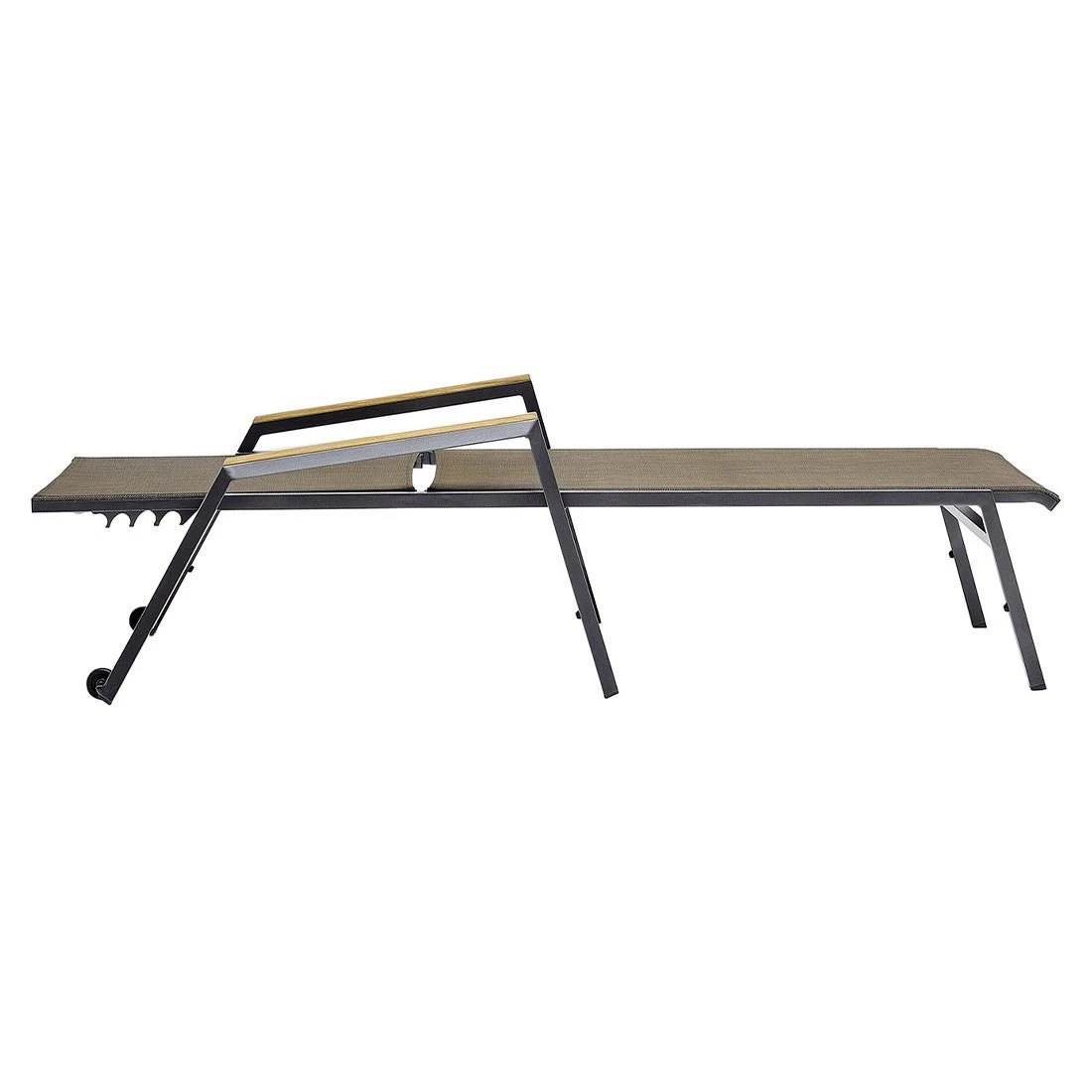 Kettler Ocean Skid Gartenliege Aluminium/Outdoorgewebe Anthrazit/Bronze 7 Kettler Ocean Skid Gartenliege Aluminium/Outdoorgewebe Anthrazit/Bronze – Bild 7