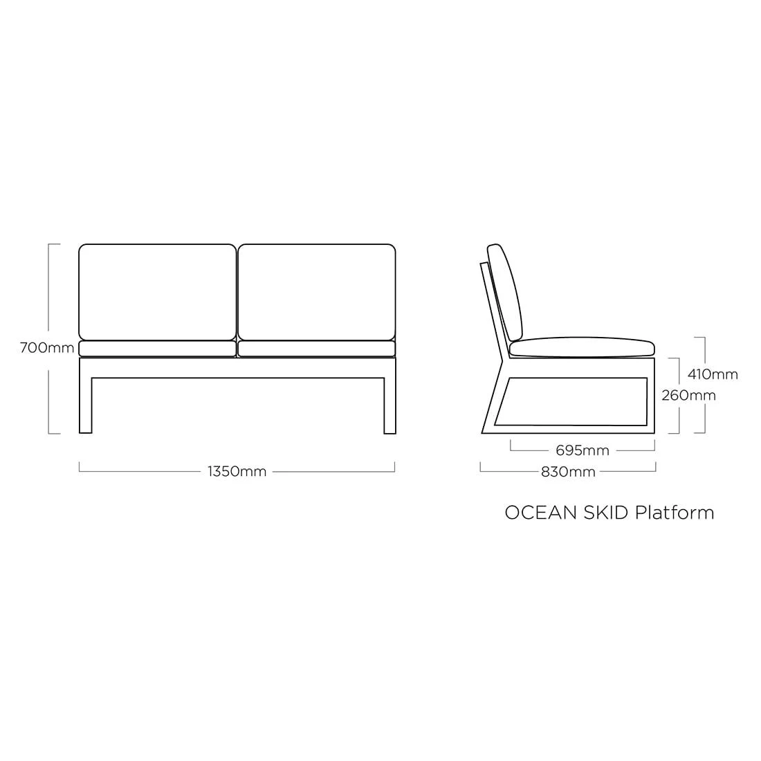 Kettler Ocean Skid Platform Ecklounge 7-tlg. Mit Loungetisch 70x70cm Alu/Olefin Anthrazit/Grau 15 Kettler Ocean Skid Platform Ecklounge 7-tlg. Mit Loungetisch 70x70cm Alu/Olefin Anthrazit/Grau – Bild 15