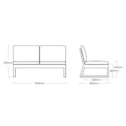 Kettler Ocean Skid Platform Ecklounge Aluminium/Agora Anthrazit Matt/Brisa -Kettler kettler ocean skid platform ecklounge aluminium acryl 1485058 7
