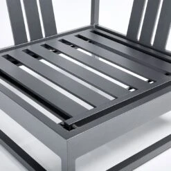 Kettler Ocean Skid Platform Eck-/Endmodul Aluminium/Agora Anthrazit Matt/Brisa -Kettler kettler ocean skid platform eckmodul aluminium acryl 1438319 10