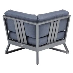 Kettler Ocean Skid Platform Eck-/Endmodul Aluminium/Agora Anthrazit Matt/Brisa -Kettler kettler ocean skid platform eckmodul aluminium acryl 1438319 5