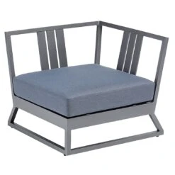 Kettler Ocean Skid Platform Eck-/Endmodul Aluminium/Agora Anthrazit Matt/Brisa -Kettler kettler ocean skid platform eckmodul aluminium acryl 1438319 8