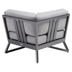 Kettler Ocean Skid Platform Eck-/Endmodul Aluminium/Olefin Anthrazit/Hellgrau Meliert -Kettler kettler ocean skid platform eckmodul aluminium olefin 1368920 5