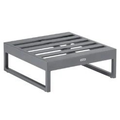 Kettler Ocean Skid Platform Hocker Aluminium/Agora Anthrazit Matt/Brisa -Kettler kettler ocean skid platform hocker aluminium acryl 1438396 3