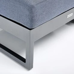 Kettler Ocean Skid Platform Hocker Aluminium/Agora Anthrazit Matt/Brisa -Kettler kettler ocean skid platform hocker aluminium acryl 1438396 4