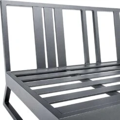 Kettler Ocean Skid Platform Loungebank Aluminium/Agora Anthrazit Matt/Brisa -Kettler kettler ocean skid platform loungebank aluminium acryl 1475961 7