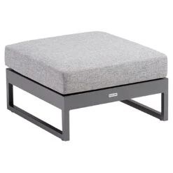 Kettler Ocean Skid Platform Loungehocker Aluminium/Olefin Anthrazit/Hellgrau Meliert -Kettler kettler ocean skid platform loungehocker aluminium olefin 1368942 1