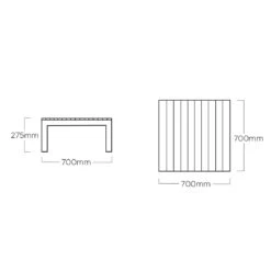Kettler Ocean Skid Platform Loungeset Aluminium/Olefin Anthrazit/Hellgrau Meliert -Kettler kettler ocean skid platform loungeset aluminium olefin 1491746 10