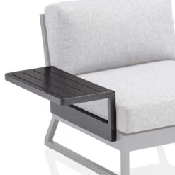 Kettler Ocean Skid Platform Loungeset Aluminium/Olefin Anthrazit/Hellgrau Meliert -Kettler kettler ocean skid platform loungeset aluminium olefin 1491746 5