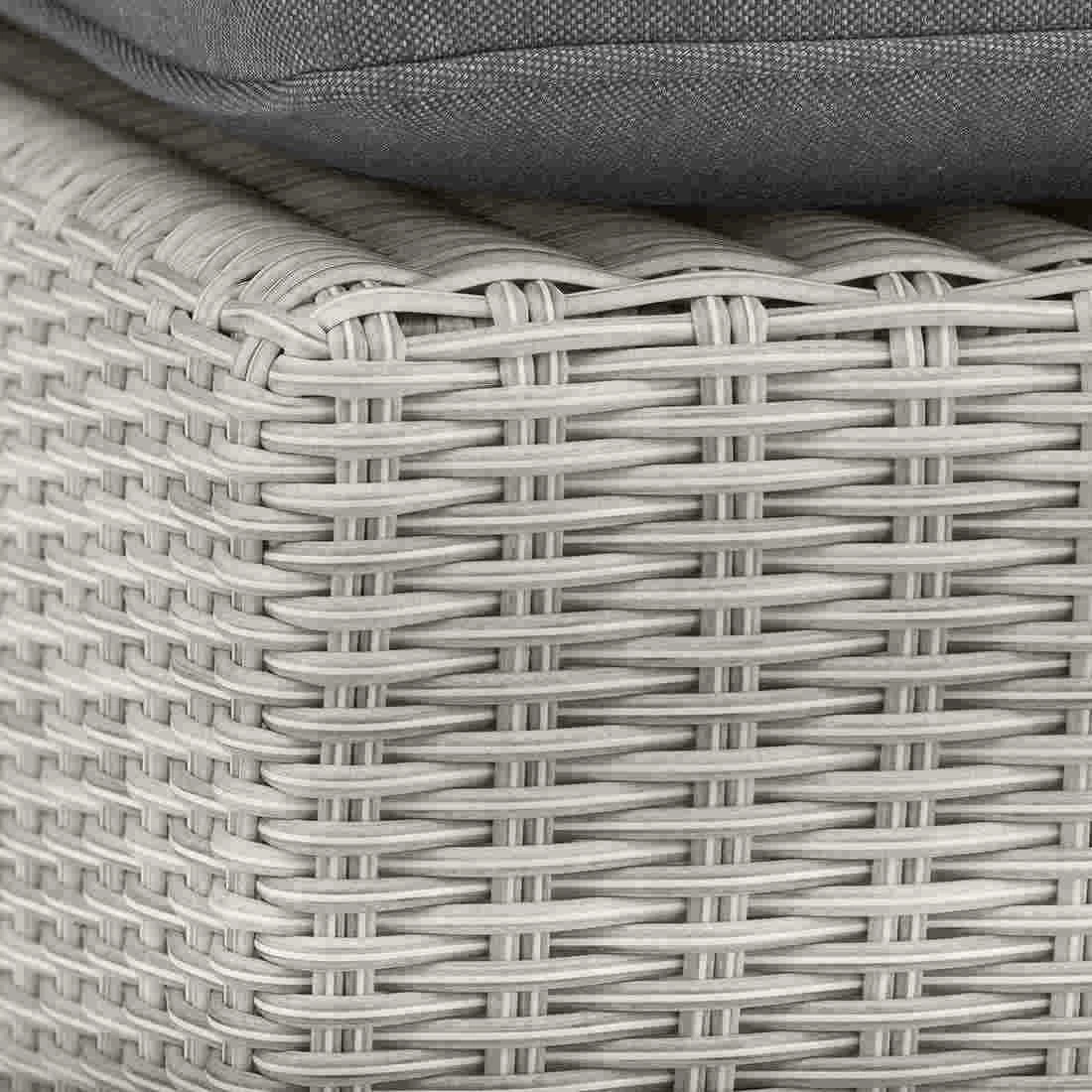 Kettler Palma Modular Gartensofa Geflecht White Wash/Anthrazit 4 Kettler Palma Modular Gartensofa Geflecht White Wash/Anthrazit – Bild 4
