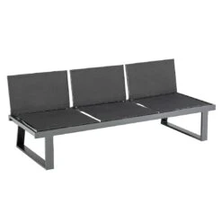 Kettler Rasmus Modular Gartenbank Aluminium/Textilene Anthrazit/Charcoal