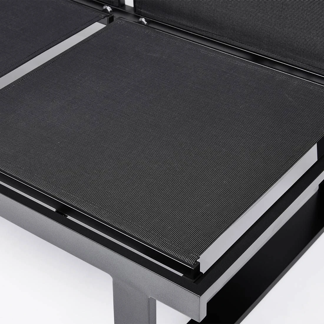 Kettler Rasmus Modular Gartenbank Aluminium/Textilene Anthrazit/Charcoal 6 Kettler Rasmus Modular Gartenbank Aluminium/Textilene Anthrazit/Charcoal – Bild 6