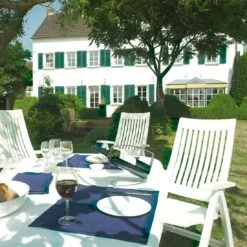 Kettler Roma Klappsessel Kunststoff Weiß -Kettler kettler roma gartenstuhl klappbar kunststoff weiss 01438 000 2