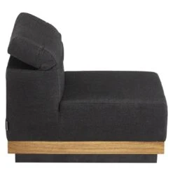 Kettler Royal Platform Mittelmodul Aluminium/Teak/Sunbrella Anthrazit/Sooty -Kettler kettler royal platform mittelmodul aluminium teak sunbrella 1438231 3