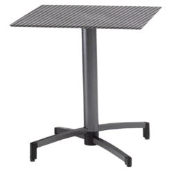 Kettler Tube Gartentisch-Gestell 80x80cm Aluminium Anthrazit