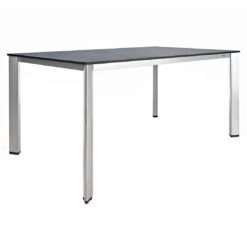 Kettler Wave Gartenmöbelset 5-tlg. Mit Gartentisch 160x95cm Silber -Kettler kettler wave gartenmoebelset 5 tlg gartentisch 160x95cm 1392614 12