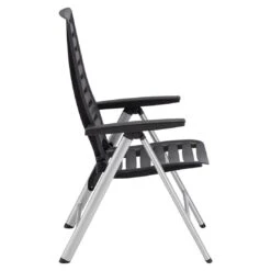 Kettler Wave Klappsessel Aluminium/Kunststoff Silber/Anthrazit -Kettler kettler wave multipositionssessel silber anthrazit 0302001 0000 4